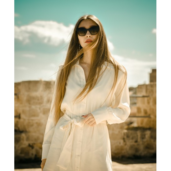 2025 Autumn New White Dress